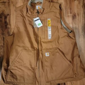 NWT Carhartt Sherpa Lined Vest